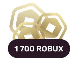 1 700 Robux